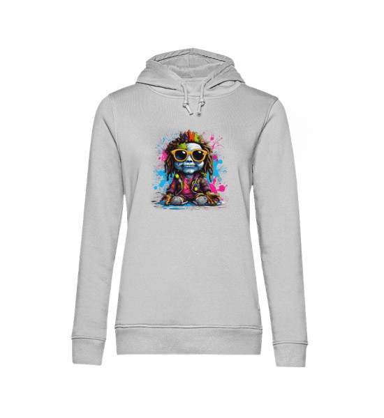 Gravel Hippie TQLR - Damen Organic Hoodie B&C