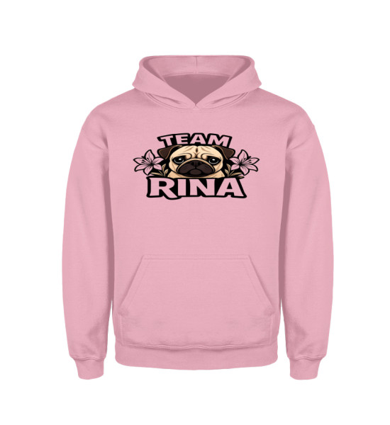 Team Rina - transparent Logo - Kinder Hoodie