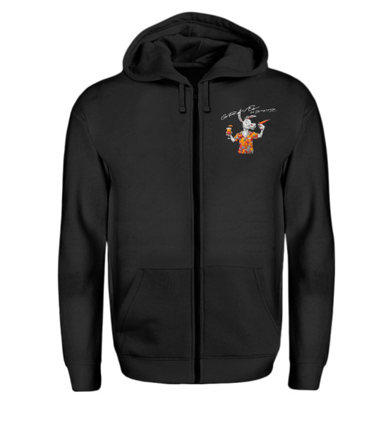 Gravel Hippie TQLR Esel Stick - Zip-Hoodie