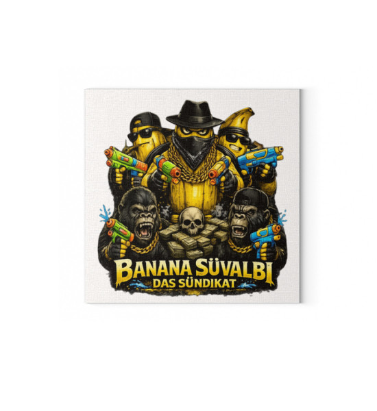 Banana Süvalbi - Leinwand mit Keilrahmen