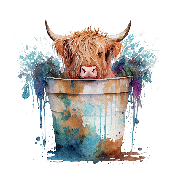 Kühlschrankmagnet Motiv: Kuh