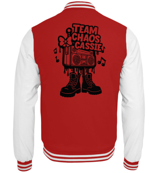 Logo Team Choas Cassie s/w - College Sweatjacke