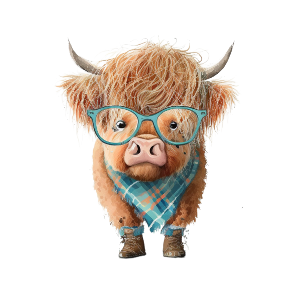 Kühlschrankmagnet Motiv: Kuh