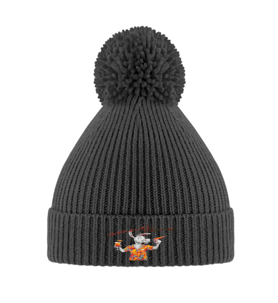 Gravel Hippie TQLR Esel Karotte Stick - Bommelmütze mit Stick