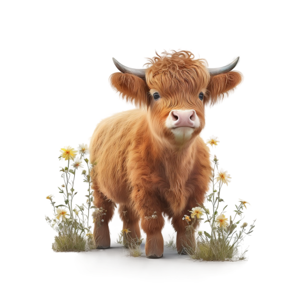 Kühlschrankmagnet Motiv: Kuh