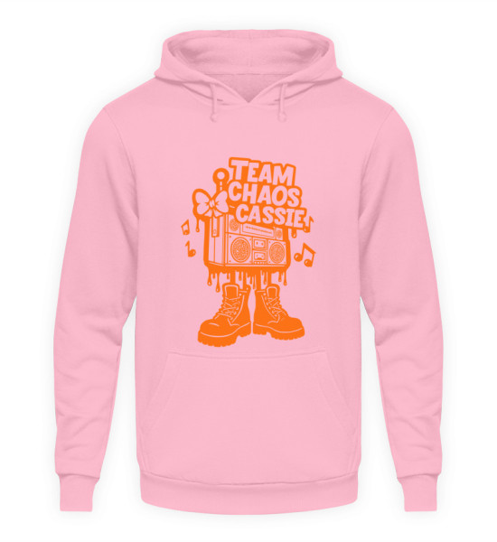 Logo Team Choas Cassie orange - Unisex Kapuzenpullover Hoodie