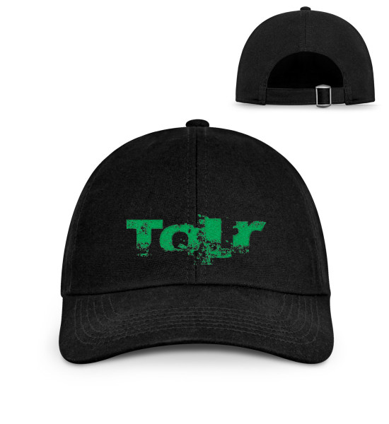 Gravel Hippie TQLR - Organic Baseball Kappe mit Stick