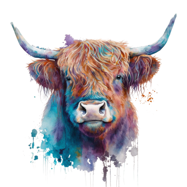 Kühlschrankmagnet Motiv: Kuh