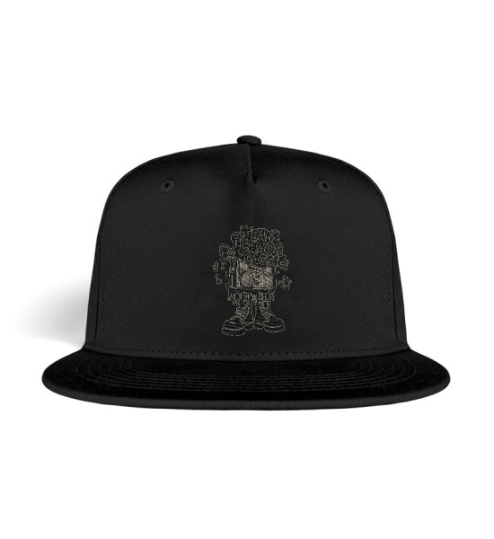 Logo Team Choas Cassie s/w - Snapback mit Stick