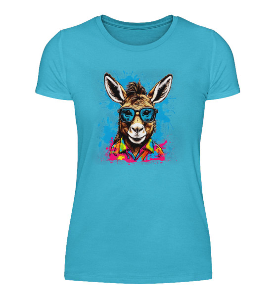 Gravel Hippie TQLR Esel - Damenshirt