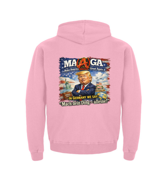 MA(A)GA - Mach dein Ding - alleine! - Kinder Hoodie