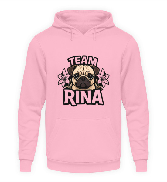 Team Rina - transparent Logo - Unisex Kapuzenpullover Hoodie