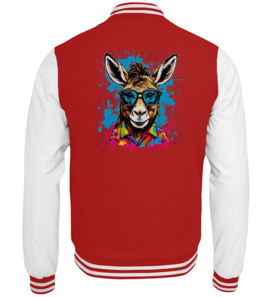 Gravel Hippie TQLR Esel - College Sweatjacke