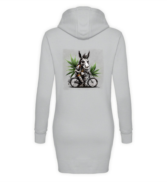 Gravel Hippie TQLR Esel - Damen Hoodie-Kleid