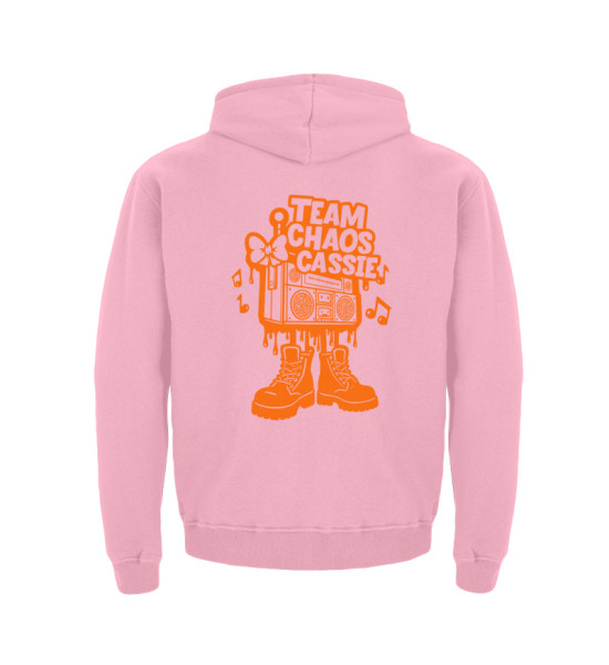 Logo Team Choas Cassie orange - Kinder Hoodie