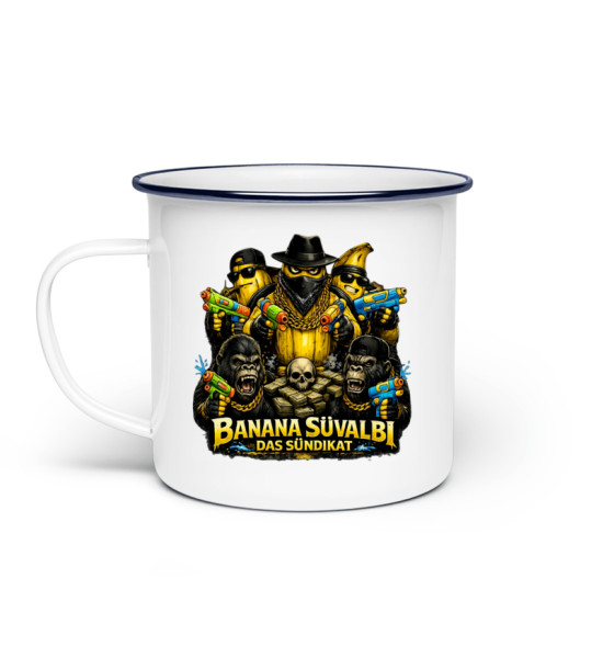 Banana Süvalbi - Emaille Tasse
