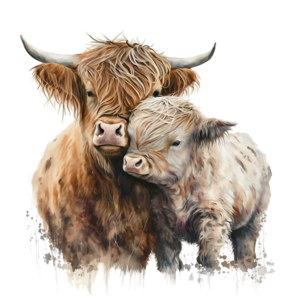 Kühlschrankmagnet Motiv: Kuh