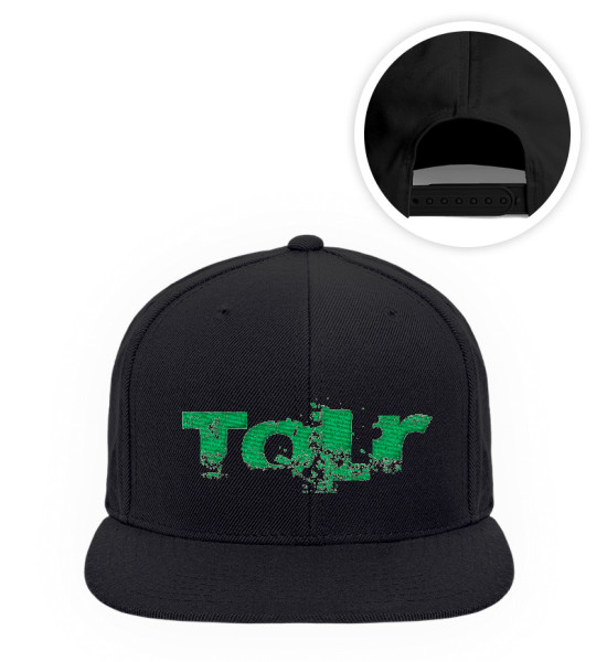 Gravel Hippie TQLR - Premium Snapback mit Stick