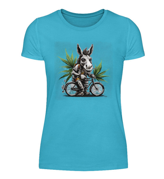 Gravel Hippie TQLR Esel - Damenshirt