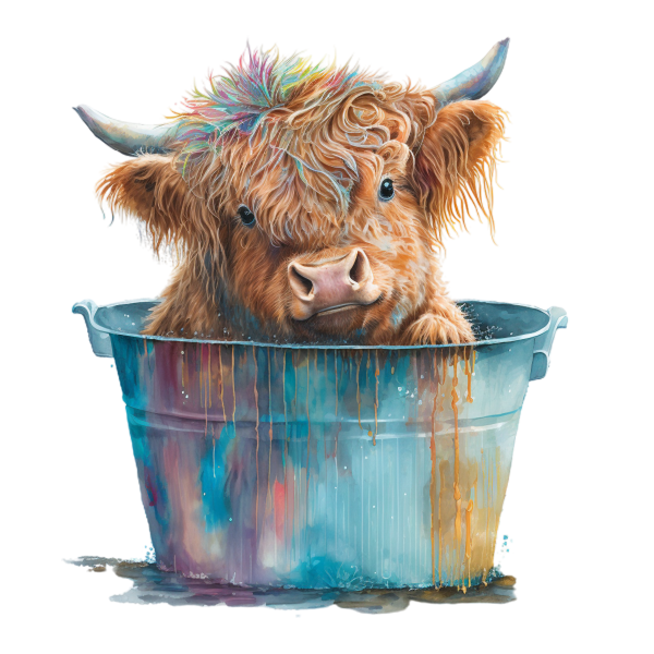 Kühlschrankmagnet Motiv: Kuh