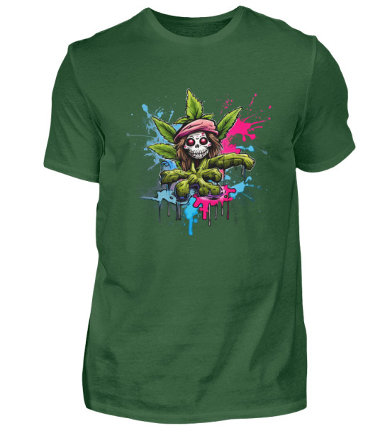 Gravel Hippie TQLR Cannabis - Herren Shirt