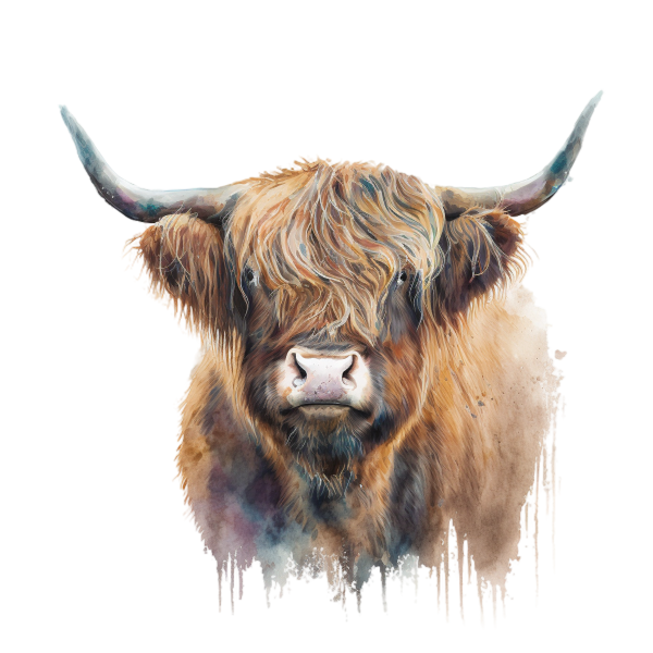 Kühlschrankmagnet Motiv: Kuh