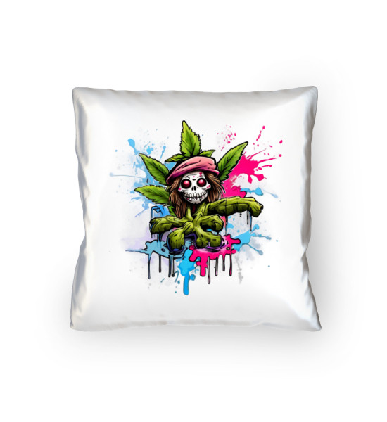 Gravel Hippie TQLR Cannabis - Kopfkissen 40x40cm