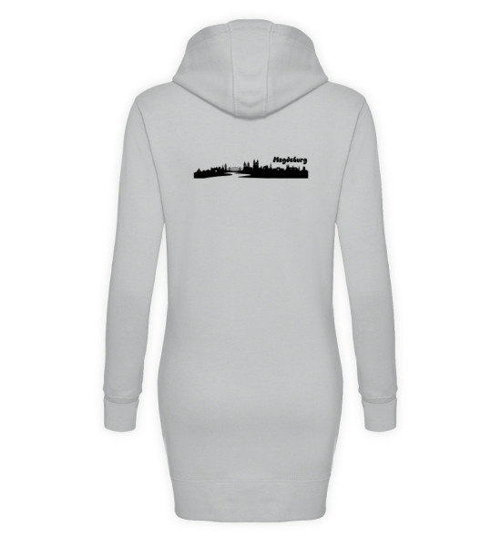 Skyline Magdeburg - Damen Hoodie-Kleid