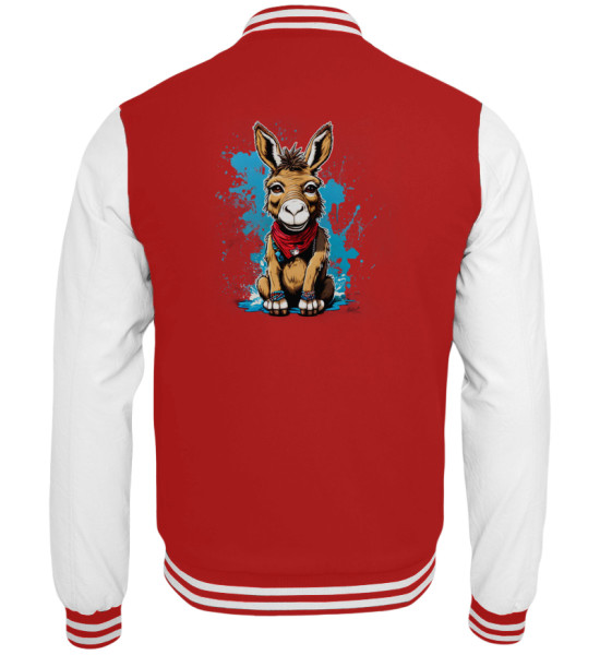 Gravel Hippie TQLR Esel - College Sweatjacke