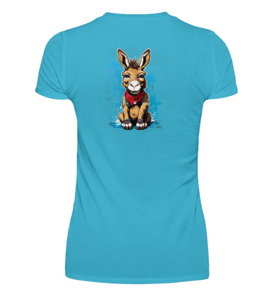 Gravel Hippie TQLR Esel - Damenshirt