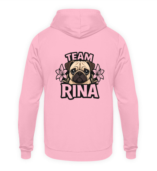 Team Rina - transparent Logo - Unisex Kapuzenpullover Hoodie