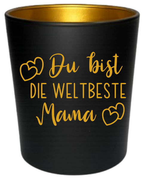 "Mama" personalisiertes Teelicht mit bis 9 Namen