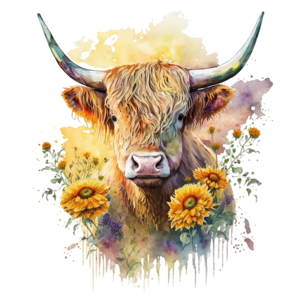 Kühlschrankmagnet Motiv: Kuh