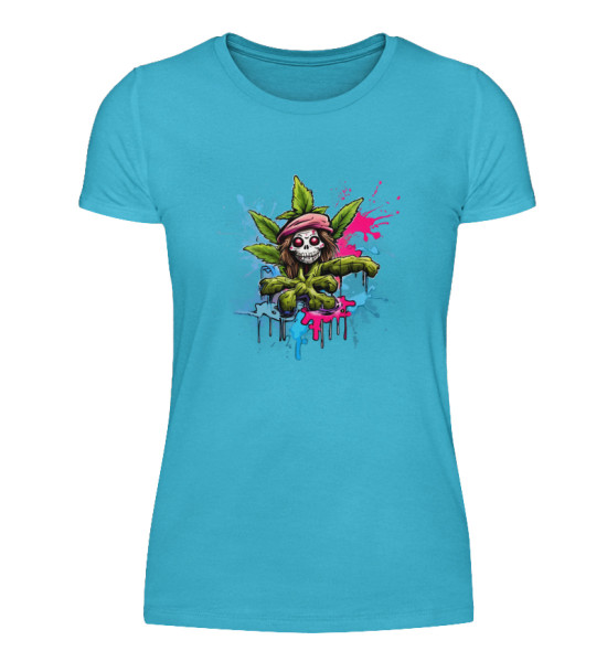 Gravel Hippie TQLR Cannabis - Damenshirt