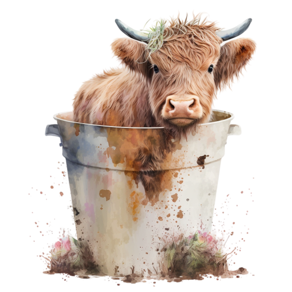 Kühlschrankmagnet Motiv: Kuh