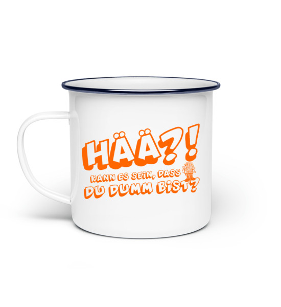 Hää? Kann es sein... Chaos Cassie - Emaille Tasse