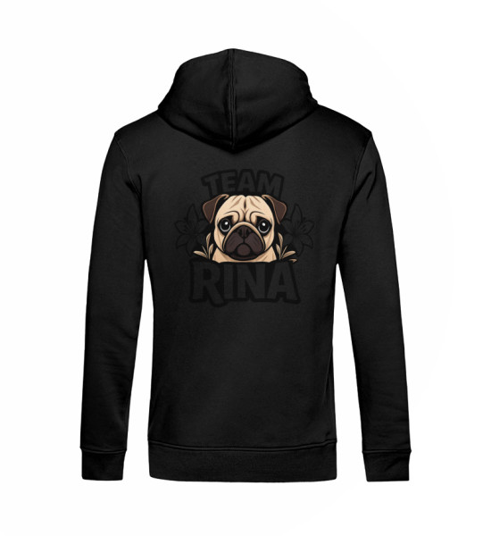Team Rina - transparent Logo - Unisex Organic Hoodie B&C