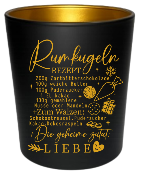 Elisen-Lebkuchen-Rumkugeln