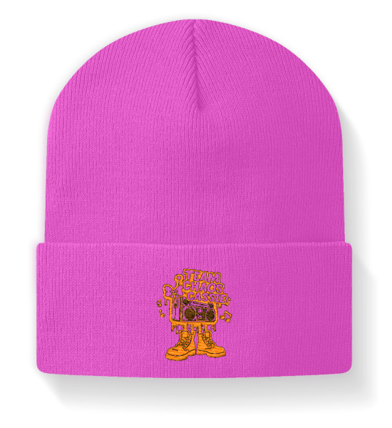 Logo Team Choas Cassie orange - Beanie