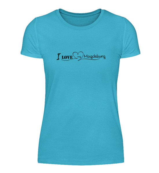 I Love my Magdeburg - Damenshirt