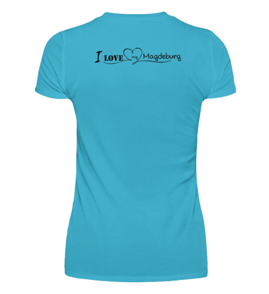 I Love my Magdeburg - Damenshirt