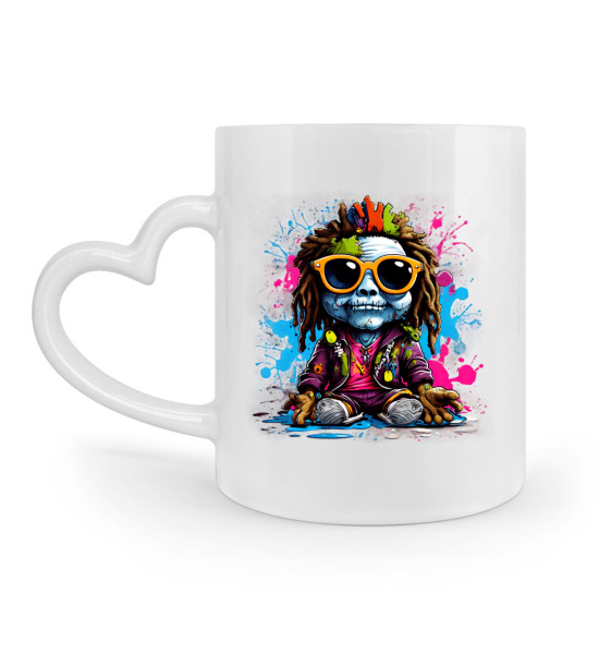 Gravel Hippie TQLR - Herzhenkel Tasse