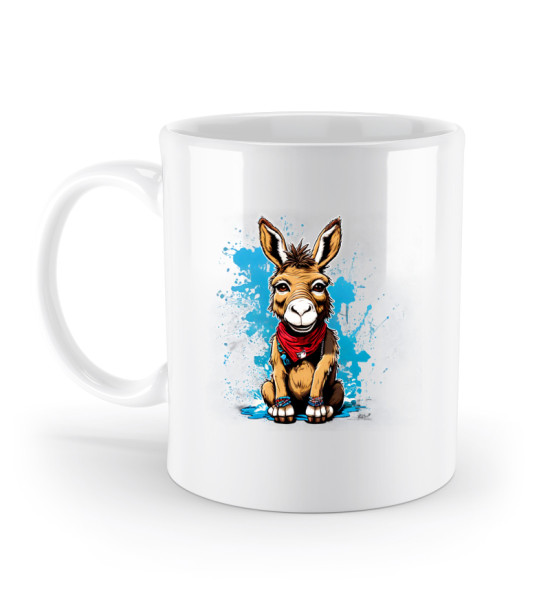 Gravel Hippie TQLR Esel - Standard Tasse