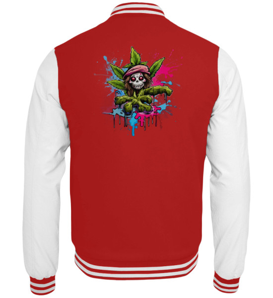 Gravel Hippie TQLR Cannabis - College Sweatjacke