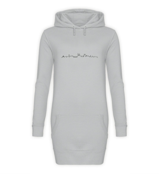 Skyline Magdeburg - Damen Hoodie-Kleid
