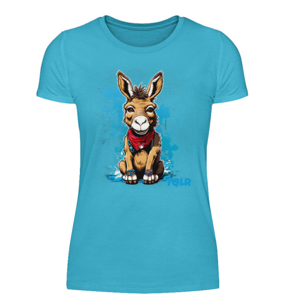 Gravel Hippie TQLR Esel - Damenshirt
