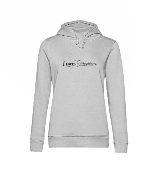 I Love my Magdeburg - Damen Organic Hoodie B&C