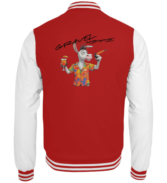 Gravel Hippie TQLR Esel Karotte - College Sweatjacke