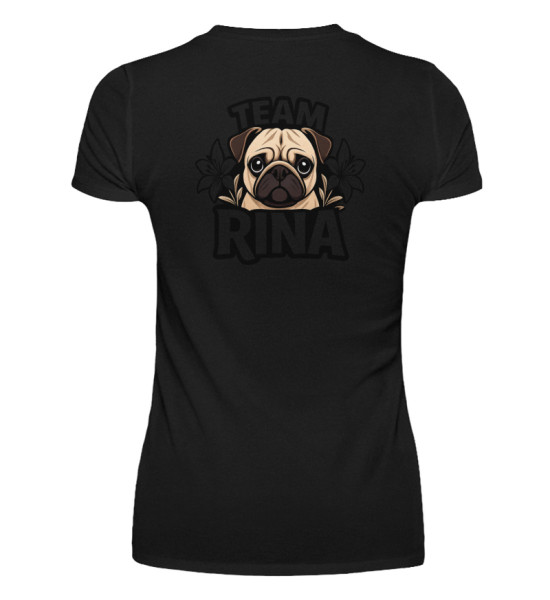 Team Rina - transparent Logo - Damenshirt