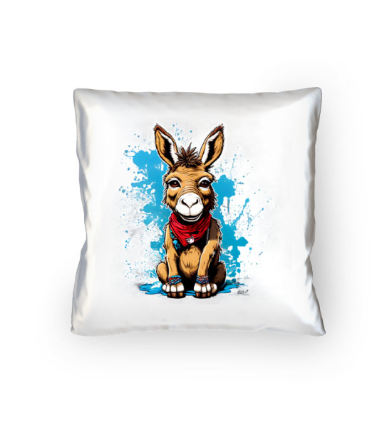 Gravel Hippie TQLR Esel - Kopfkissen 40x40cm